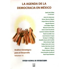 AGENDA DE LA DEMOCRACIA EN MEXICO, LA VOL. 15