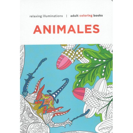 ANIMALES ADULT COLORING BOOKS